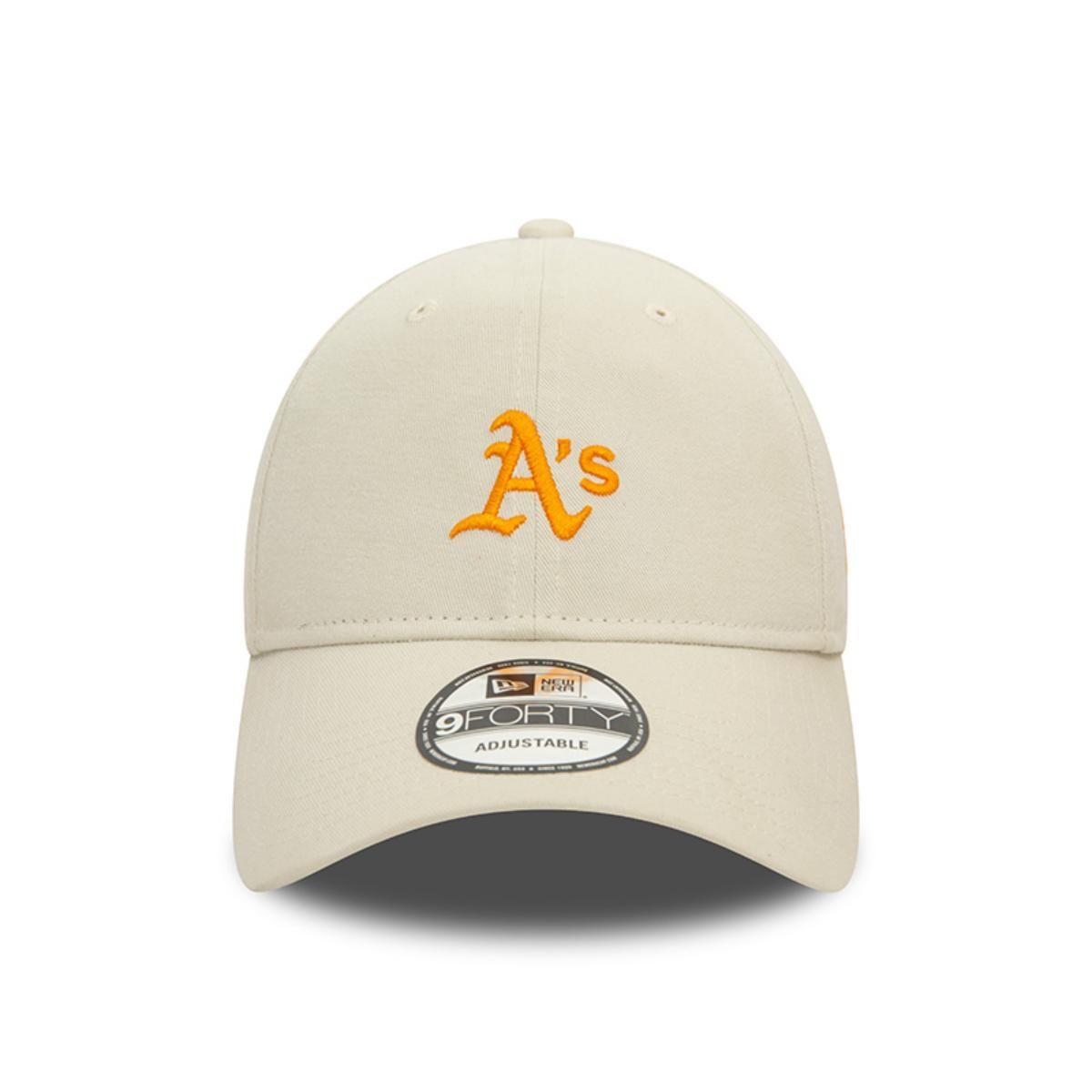 Gorra 9Forty Oakland Athletics MLB Washed Light Beige - 60565339-2