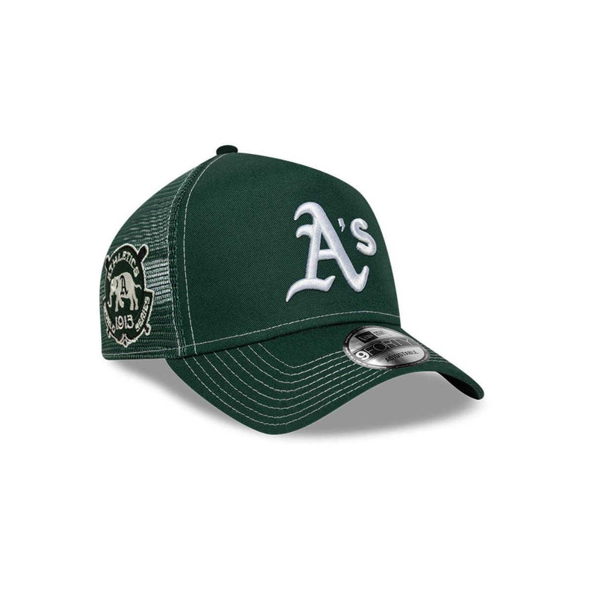 Gorra 9Forty Oakland Athletics World Series Patch Verde - 60691255-0