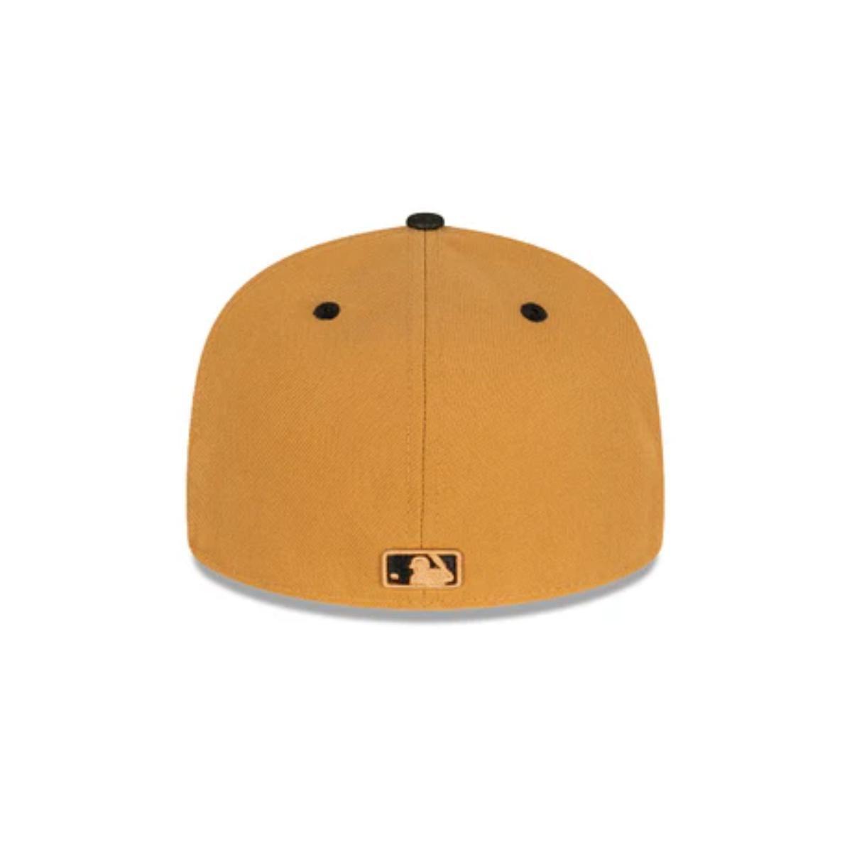 Gorra 59fifty MLB New York Yankees Wheat Black Med Beige - 60416049-3
