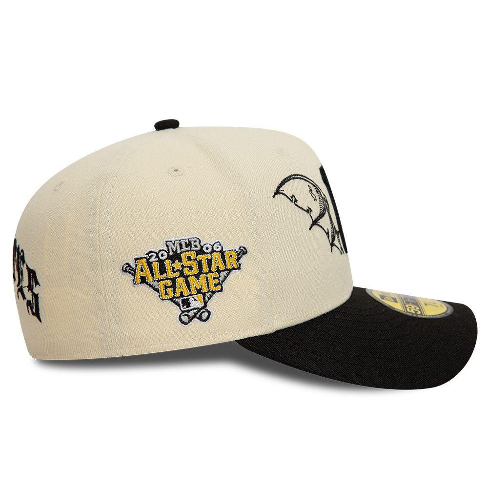 Gorra 59Fifty MLB Pittsburgh Pirates Team Wings Beige - 60578258-4