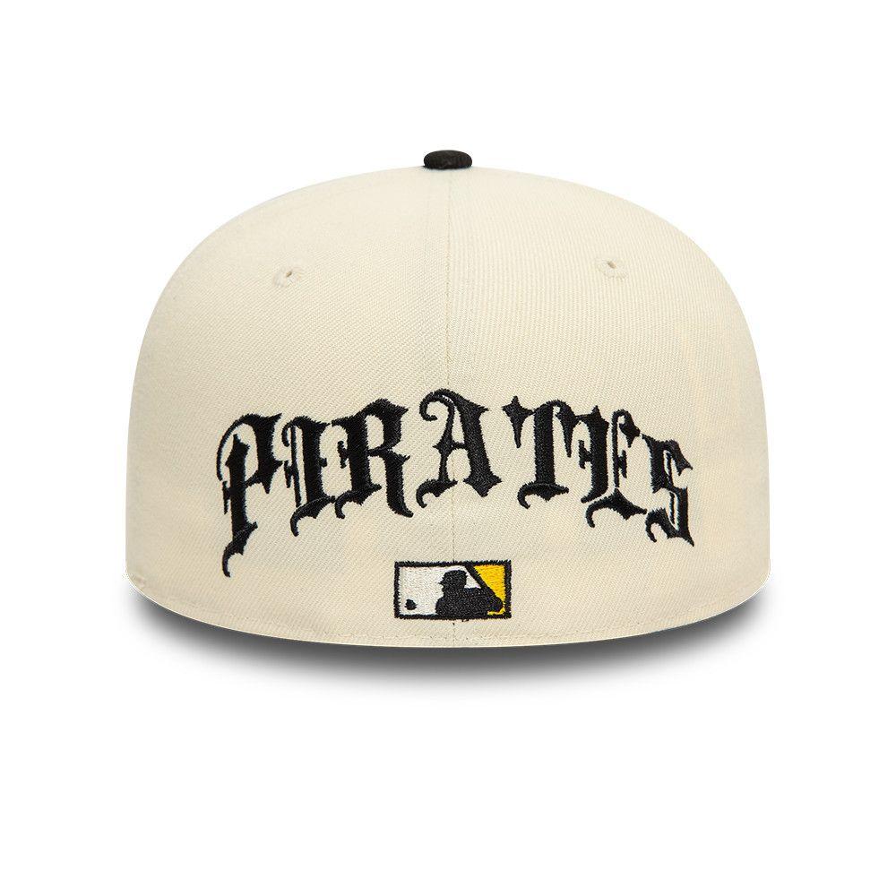 Gorra 59Fifty MLB Pittsburgh Pirates Team Wings Beige - 60578258-5