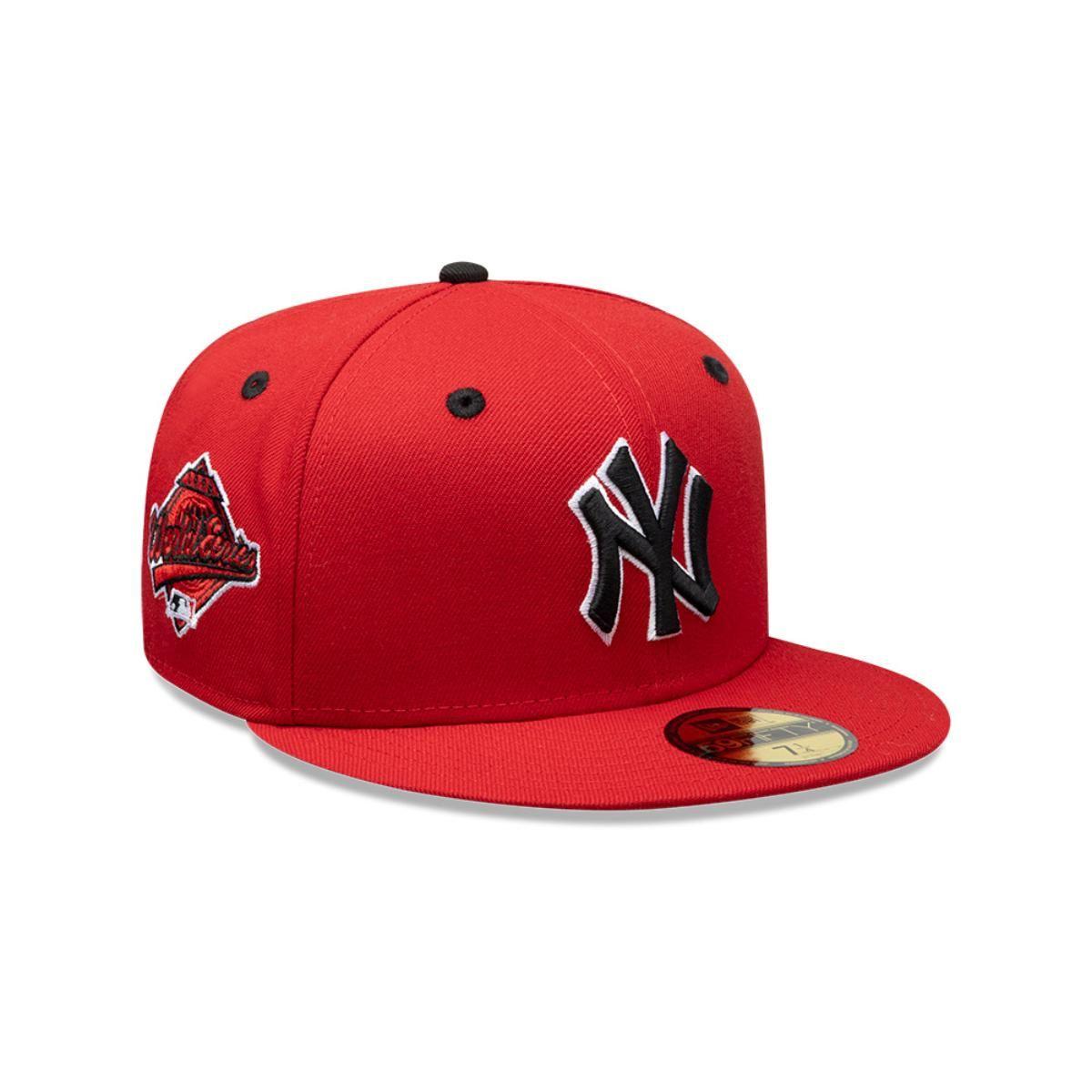 Gorra 59Fifty New York Yankees MLB Scarlet Patch Red - 70877788-0