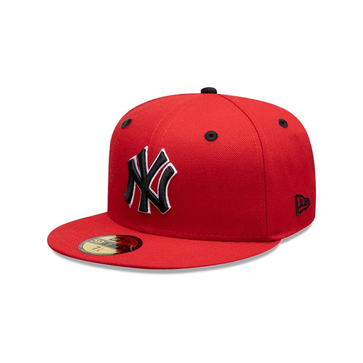 Gorra 59Fifty New York Yankees MLB Scarlet Patch Red - 70877788-1
