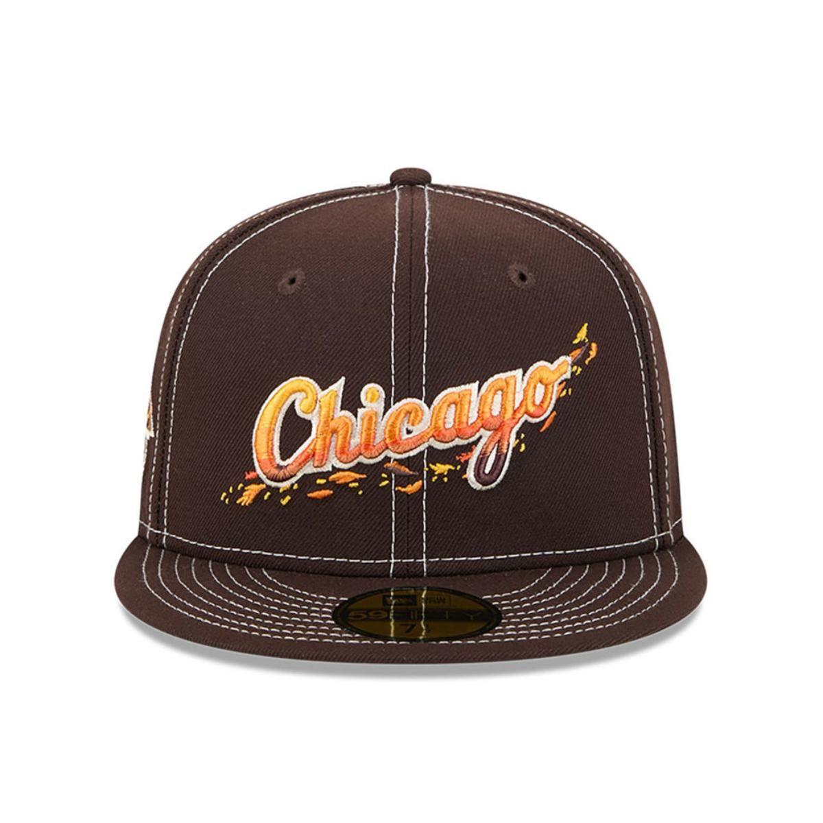 Gorra 59Fifty MLB Chicago White Sox Fall Foliage Dark Brown - 60598177-2