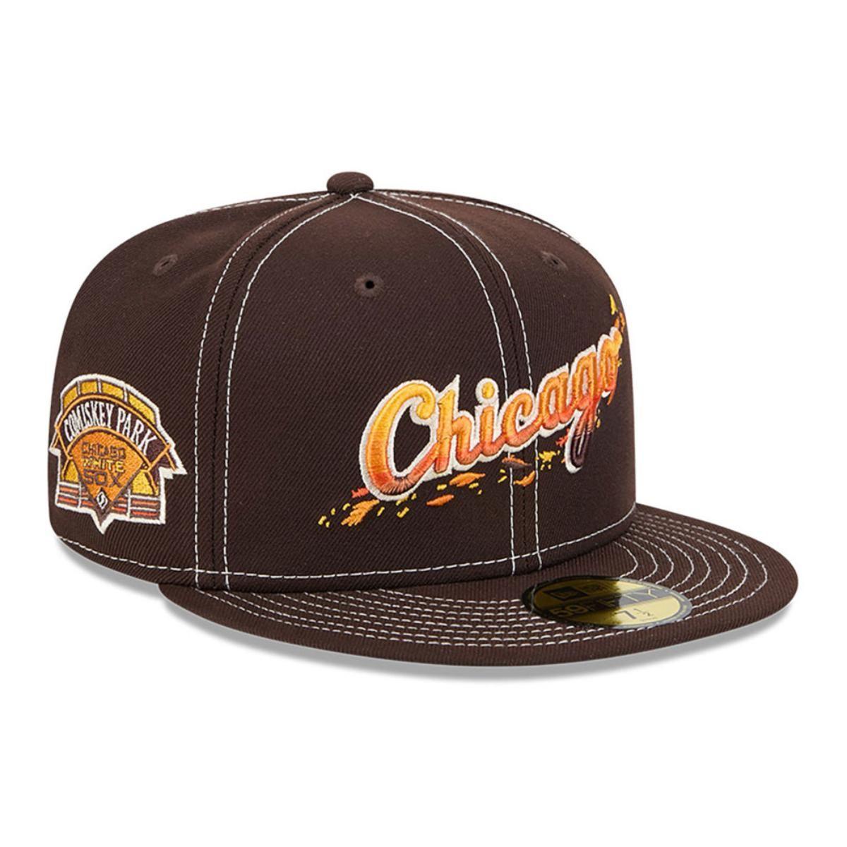 Gorra 59Fifty MLB Chicago White Sox Fall Foliage Dark Brown - 60598177-0