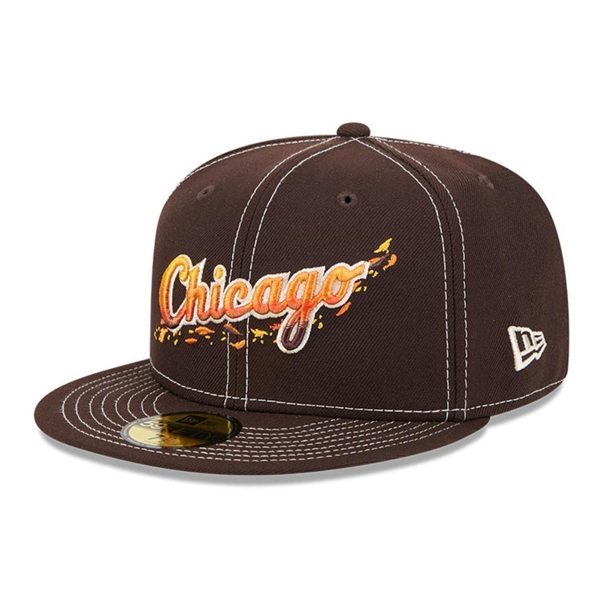 Gorra 59Fifty MLB Chicago White Sox Fall Foliage Dark Brown - 60598177-1