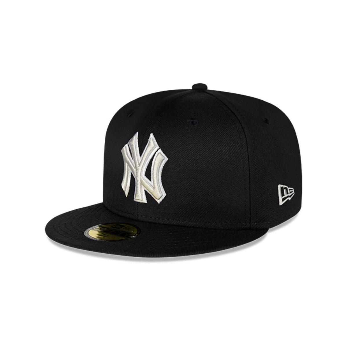 Gorro 59Fifty MLB New York Yankees Soul Black and Silver Black-1