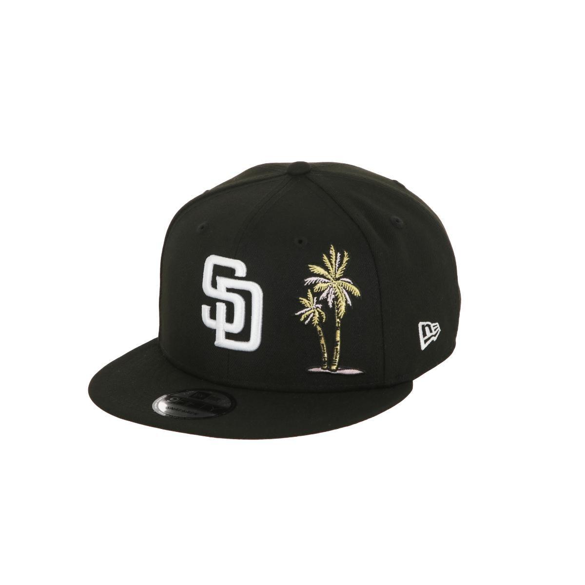 Gorra 9Fifty San Diego Padres MLB Black And Pink Patch Black - 70839243-2