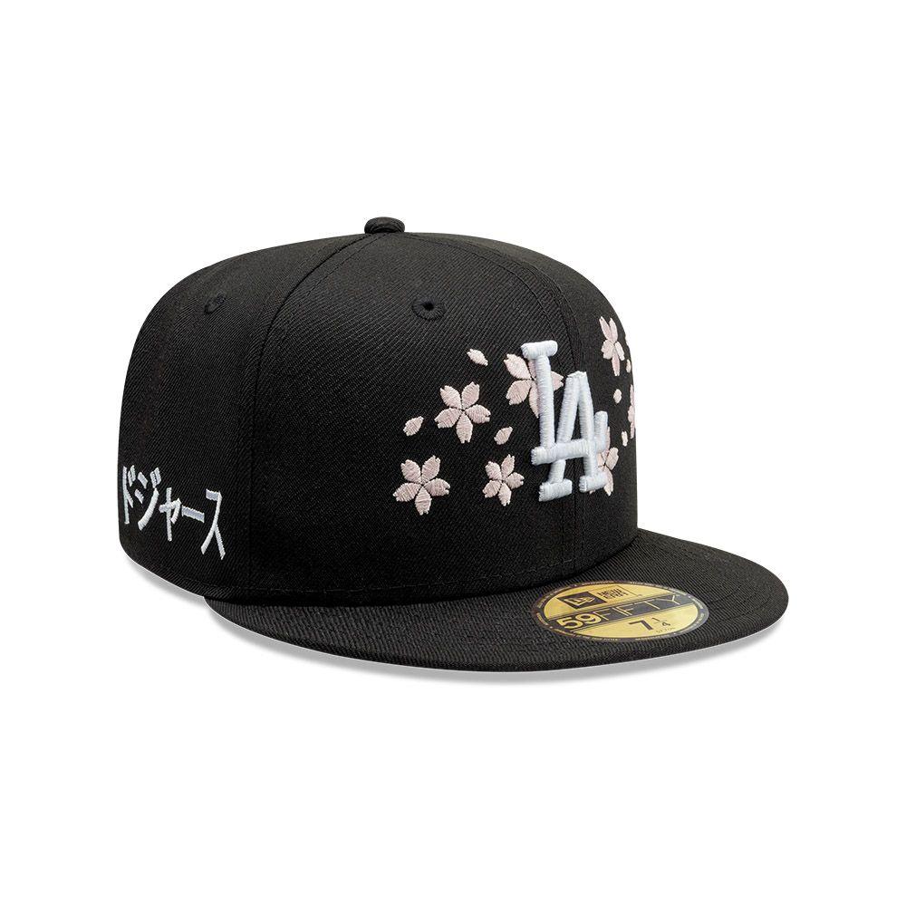Gorra 59Fifty MLB Los Angeles Dodgers Cherry Blossom Negro-71007427-718-0
