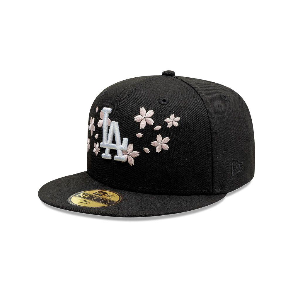Gorra 59Fifty MLB Los Angeles Dodgers Cherry Blossom Negro-71007427-718-2