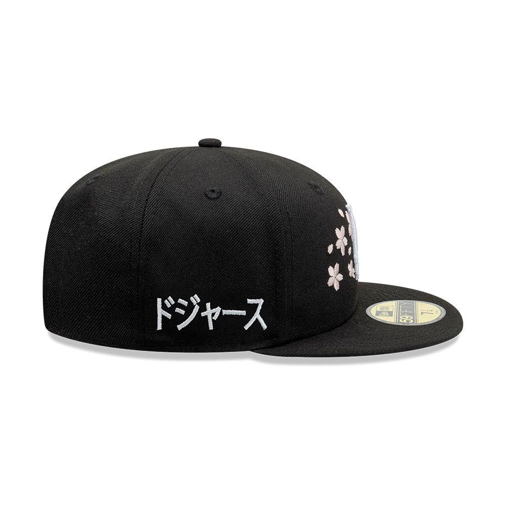 Gorra 59Fifty MLB Los Angeles Dodgers Cherry Blossom Negro-71007427-718-3