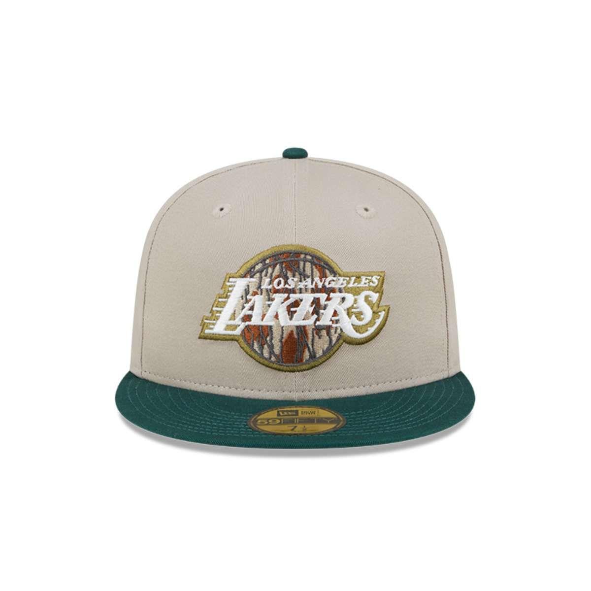 Jockey Los Angeles Lakers NBA 59Fifty Tree Bark Fill Grey - 60553970-2
