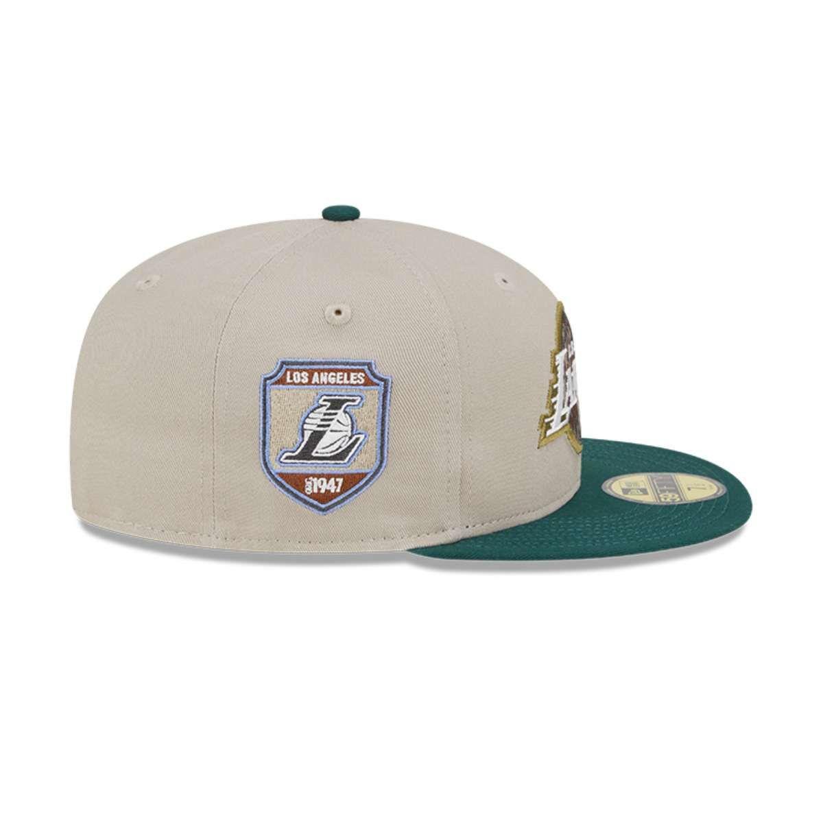 Jockey Los Angeles Lakers NBA 59Fifty Tree Bark Fill Grey - 60553970-3