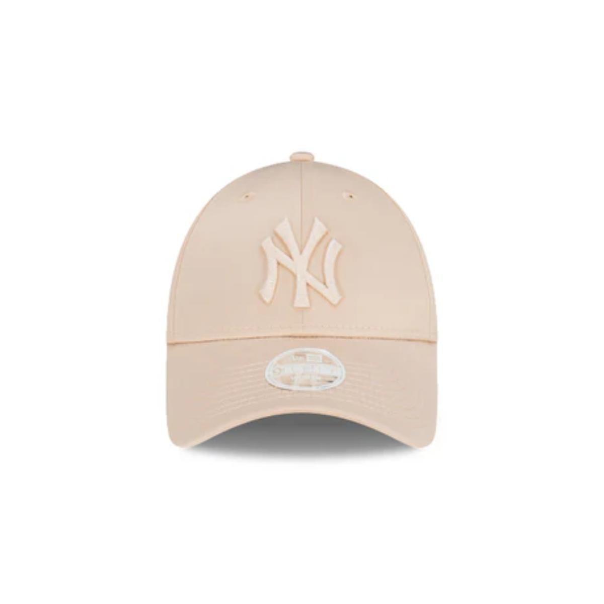 Gorra 9Forty MLB New York Yankees Satin Open Beige New Era-2
