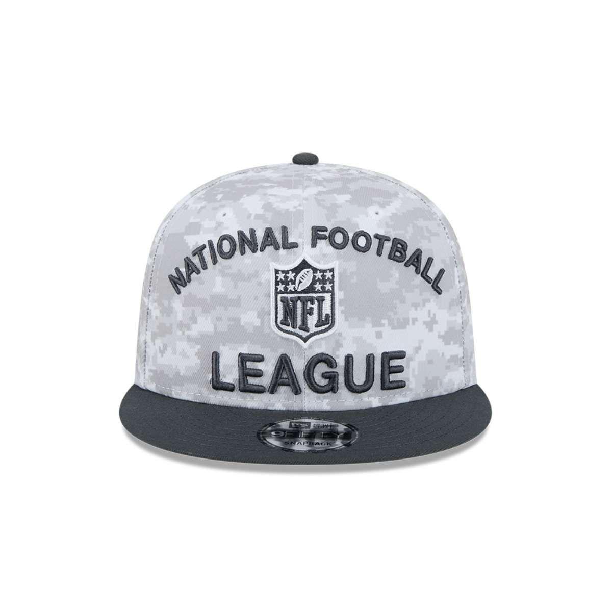 Gorra 9Fifty Official Logo NFL Salute to Service Charcoal - 60583040-2