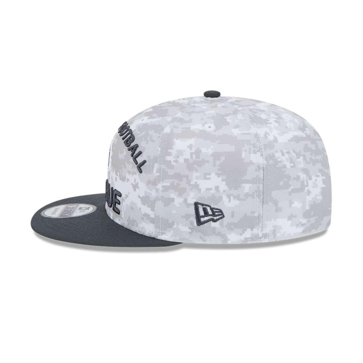 Gorra 9Fifty Official Logo NFL Salute to Service Charcoal - 60583040-4