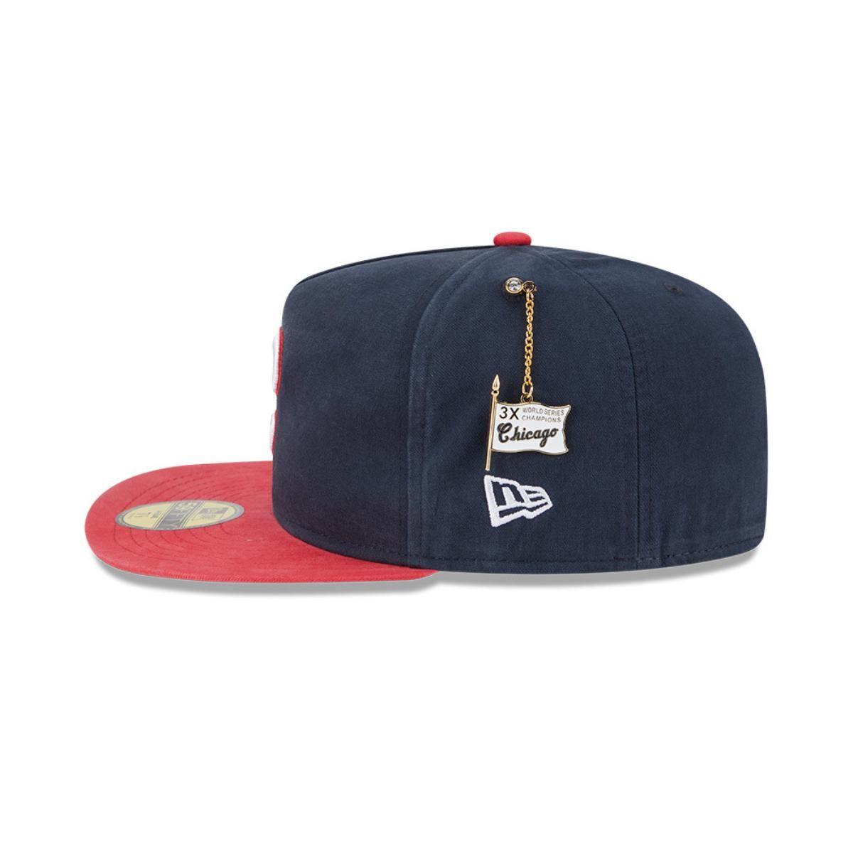 Gorra 59Fifty Chicago White Sox Championshio Side Flag Black - 60640954-3
