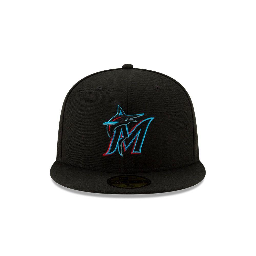 Jockey Miami Marlins MLB 59Fifty Black  - 70456861-1