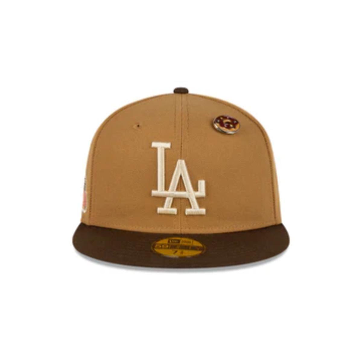 Gorra 59Fifty Los Angeles Dodgers MLB Doughnut Pack Beige - 13755233-2