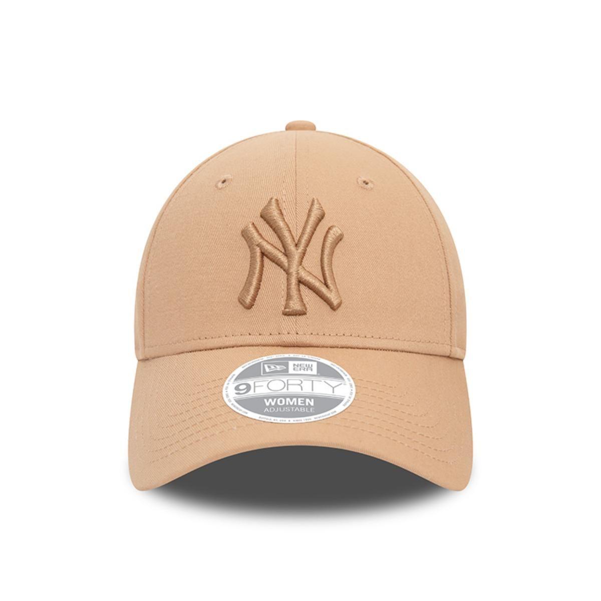 Gorra 9Forty New York Yankees MLB League Essential Beige Women - 60565229-2