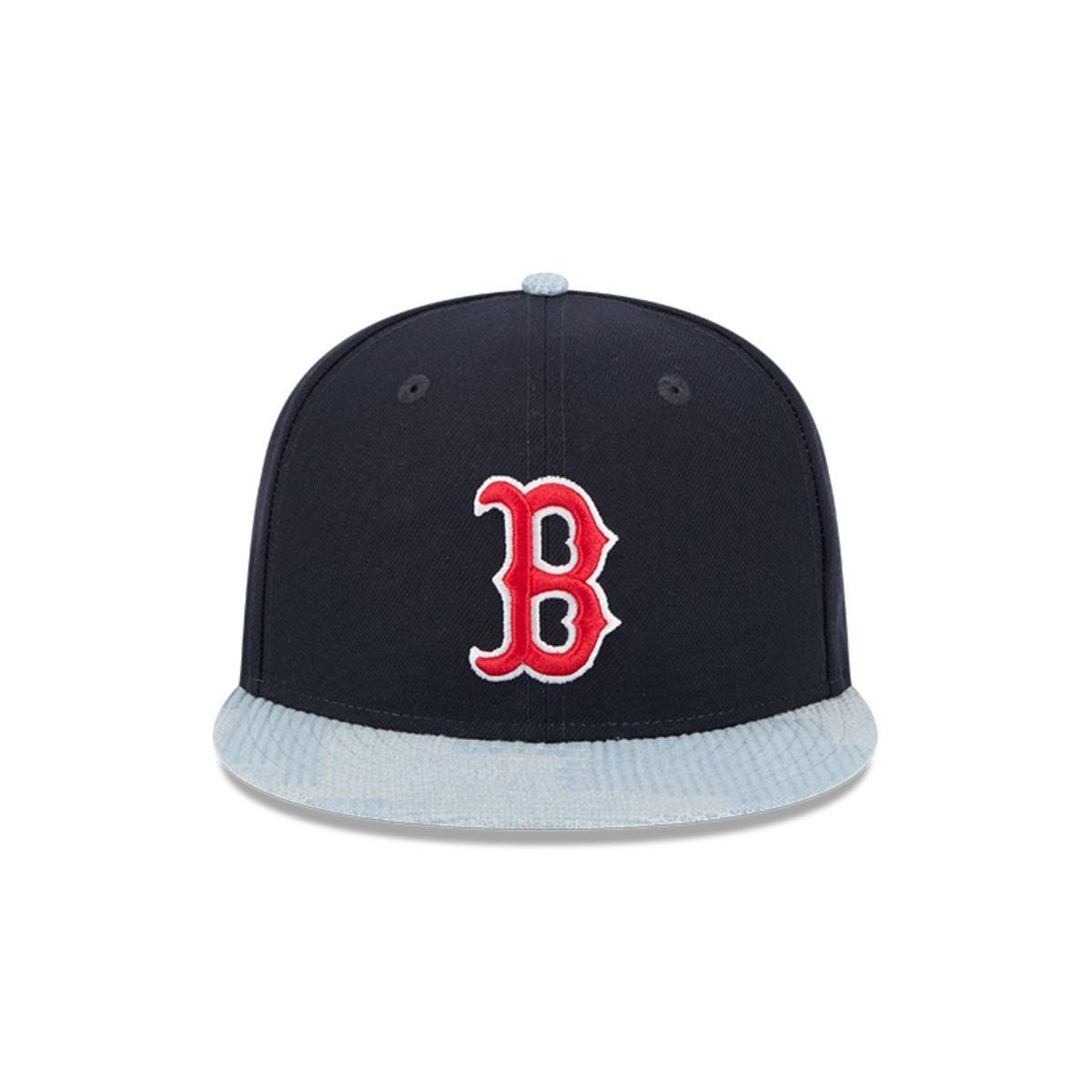 Gorra 59Fifty Boston Red Sox MLB Patch Denim Navy - 60579310-2