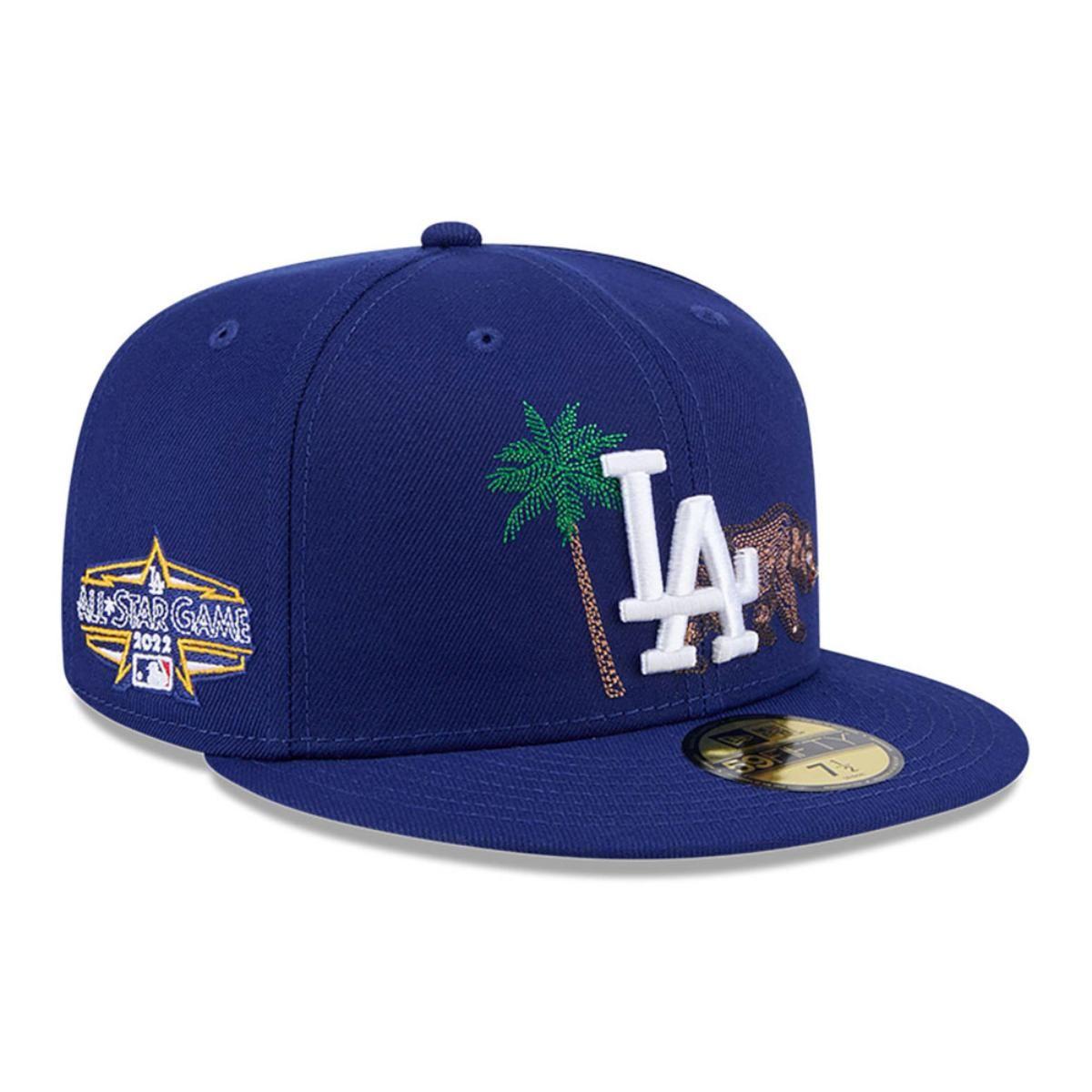 Gorra 59Fifty Los Angeles Dodgers MLB State Stitch Dk Blue - 60641262-0