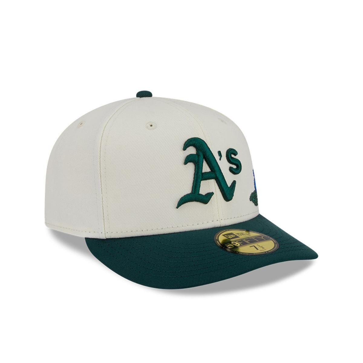 Gorra 59Fifty Oakland Athletics Tonal Florals Dark Green - 60668973-1
