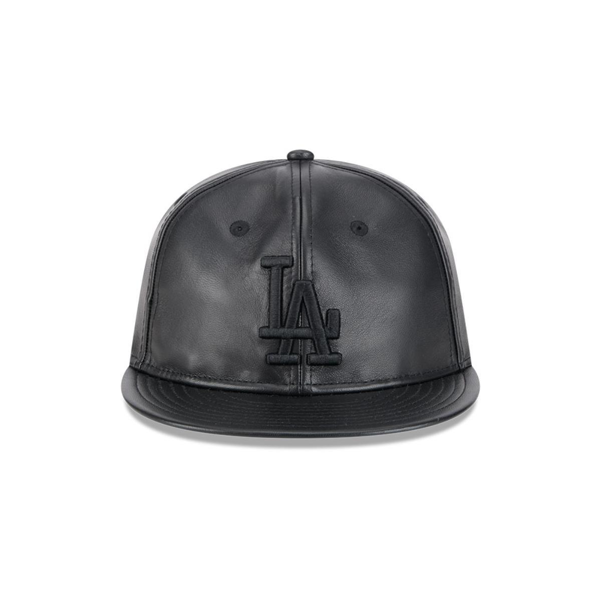 Gorra 9Fifty MLB Los Angeles Dodgers Genuine Leather Black - 60585323-2