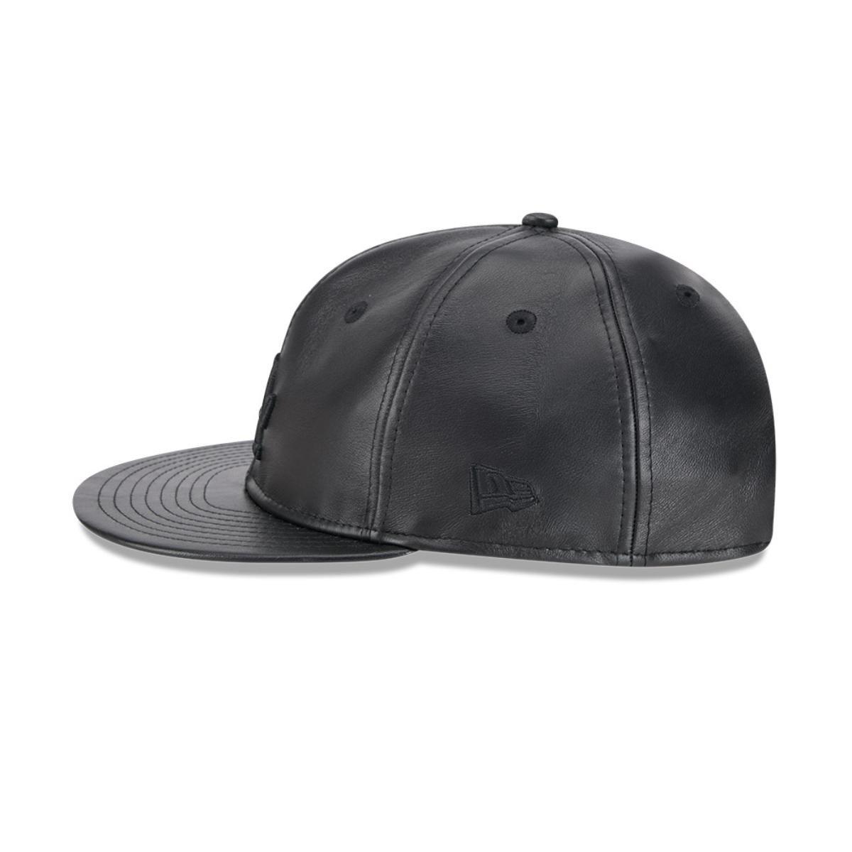 Gorra 9Fifty MLB Los Angeles Dodgers Genuine Leather Black - 60585323-3