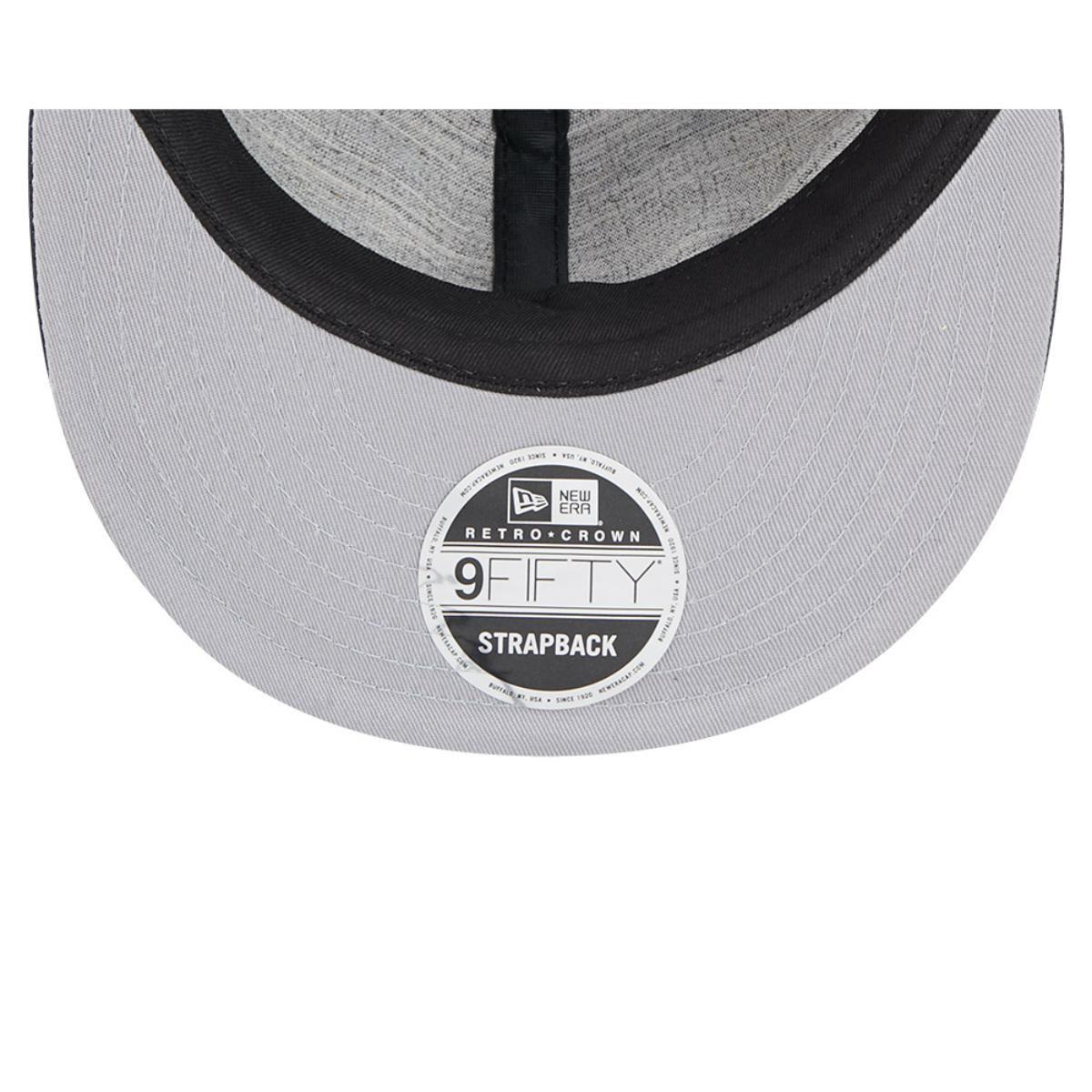 Gorra 9Fifty MLB Los Angeles Dodgers Genuine Leather Black - 60585323-6