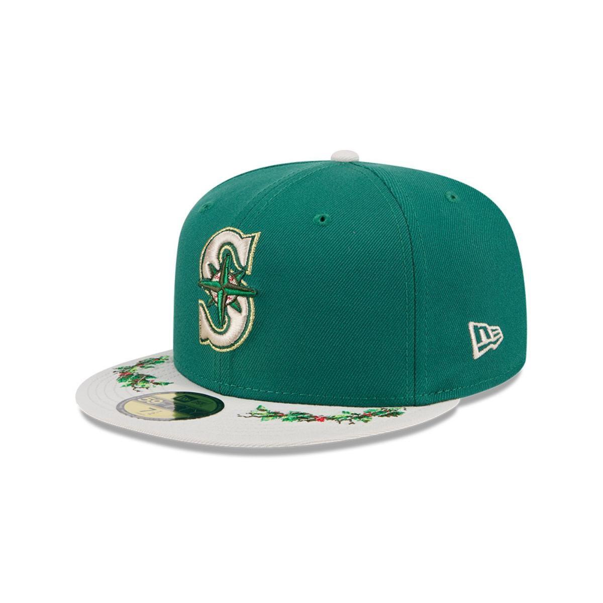 Gorra 59Fifty  MLB Seattle Mariners Novelty Holly Green Med - 60645834-1