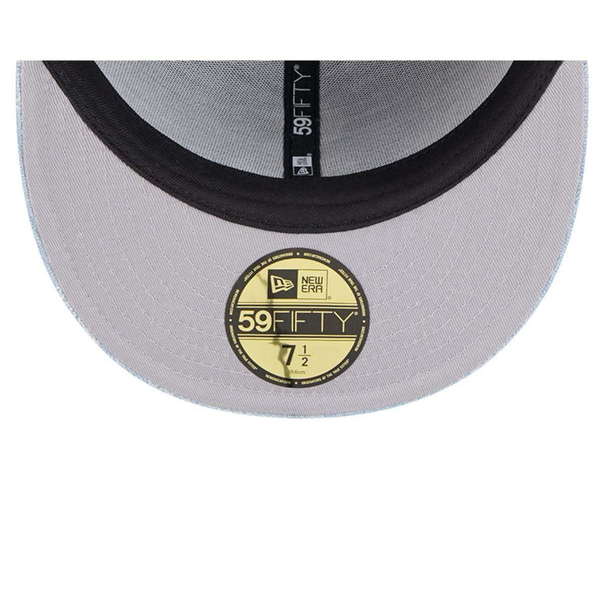 Gorra 59Fifty Chicago White Sox MLB Patch Denim Negro - 60579312-6