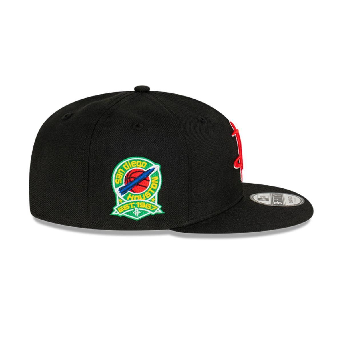 Gorra 59fifty NBA Houston Rockets Side Patch Black New Era - 60416030-3