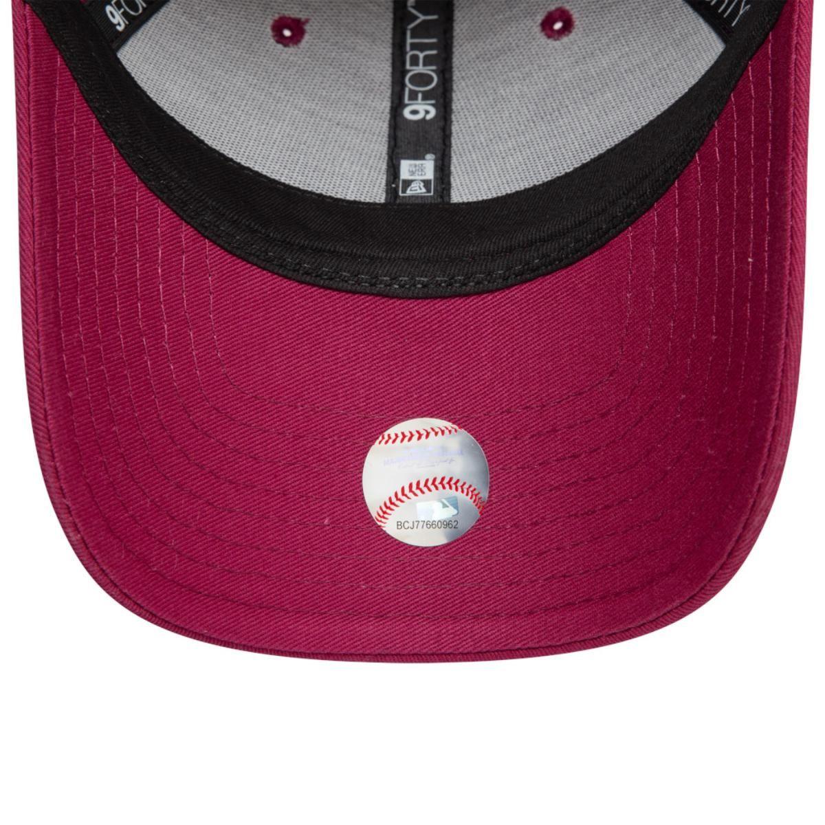 Gorra 9Forty Los Angeles Dodgers MLB Metallic Dark Red Woman - 60595493-4