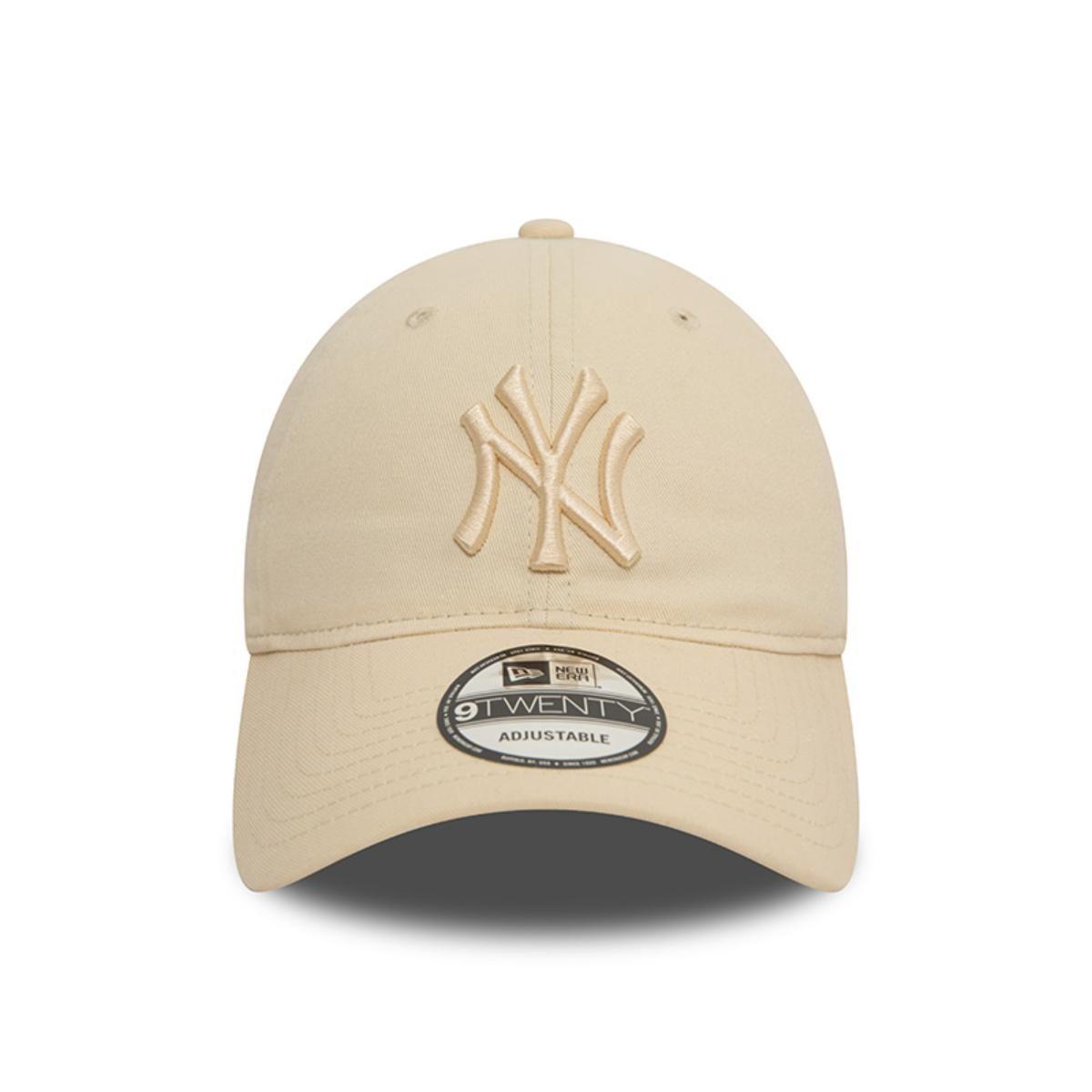 Gorra 9Twenty New York Yankees MLB League Essential Light Beige - 60565106-2