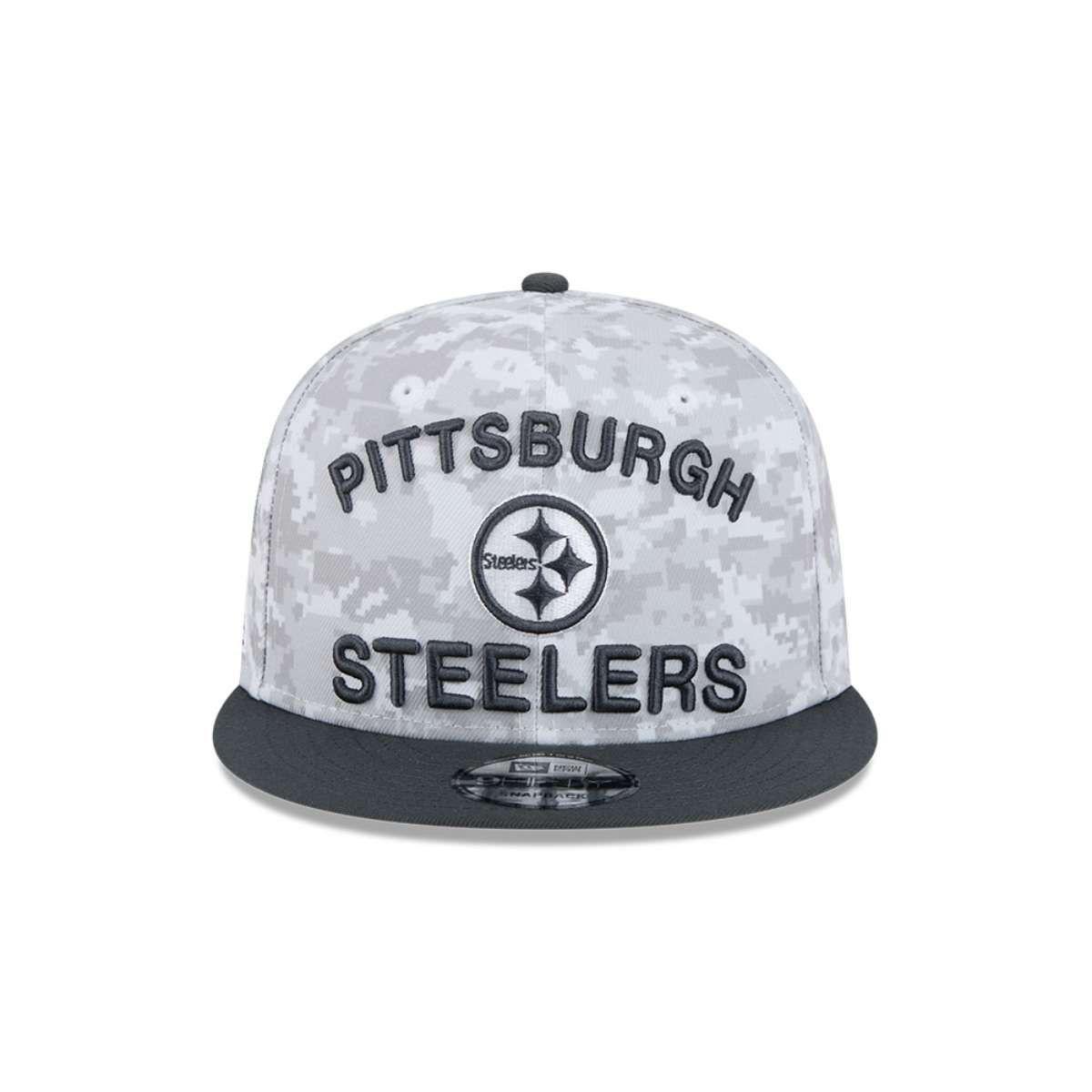 Gorra 9Fifty Pittsburgh Steelers NFL Salute to Service Charcoal - 60583036-2