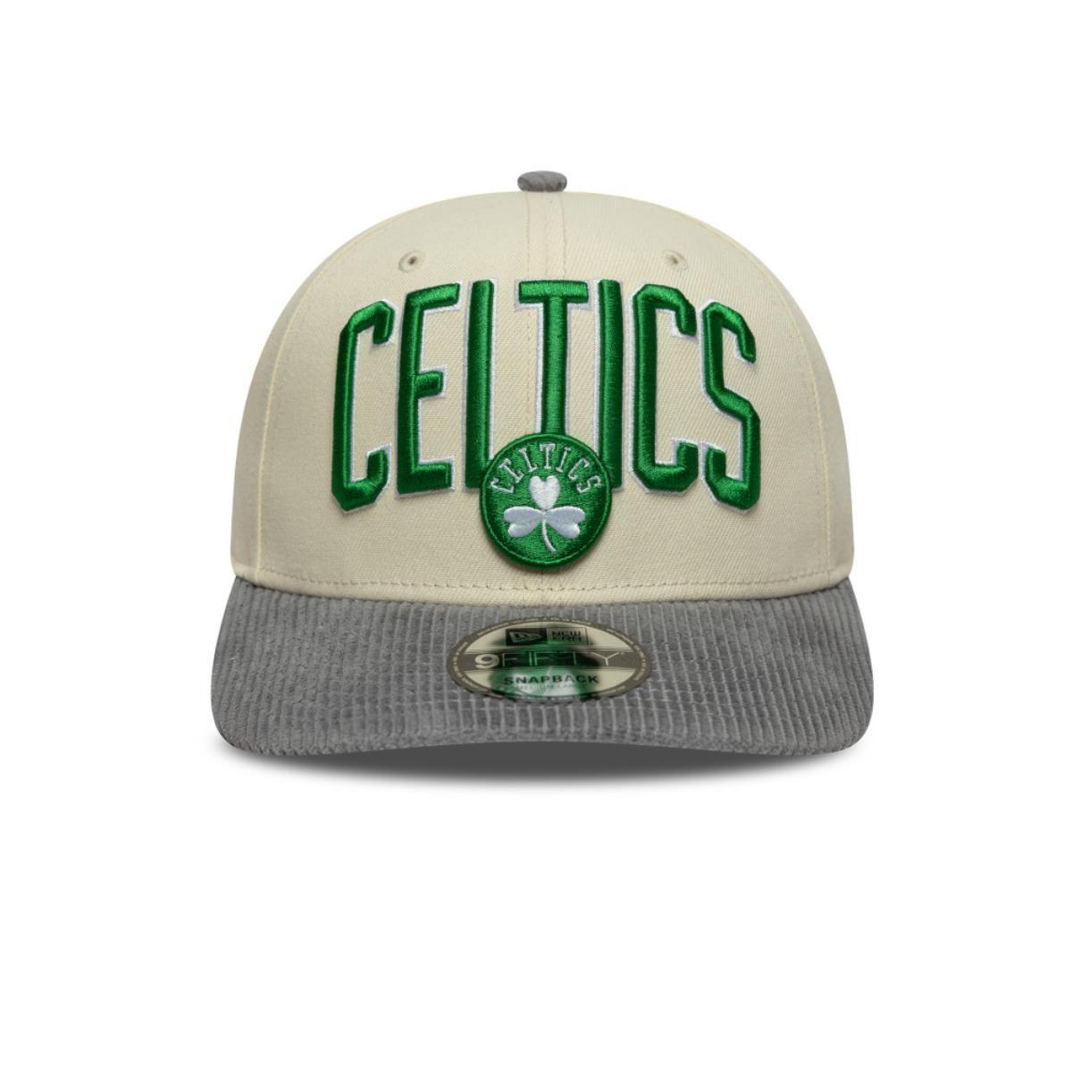 Gorra 9Fifty Boston Celtics Cord Visor Beige - 60691225-2
