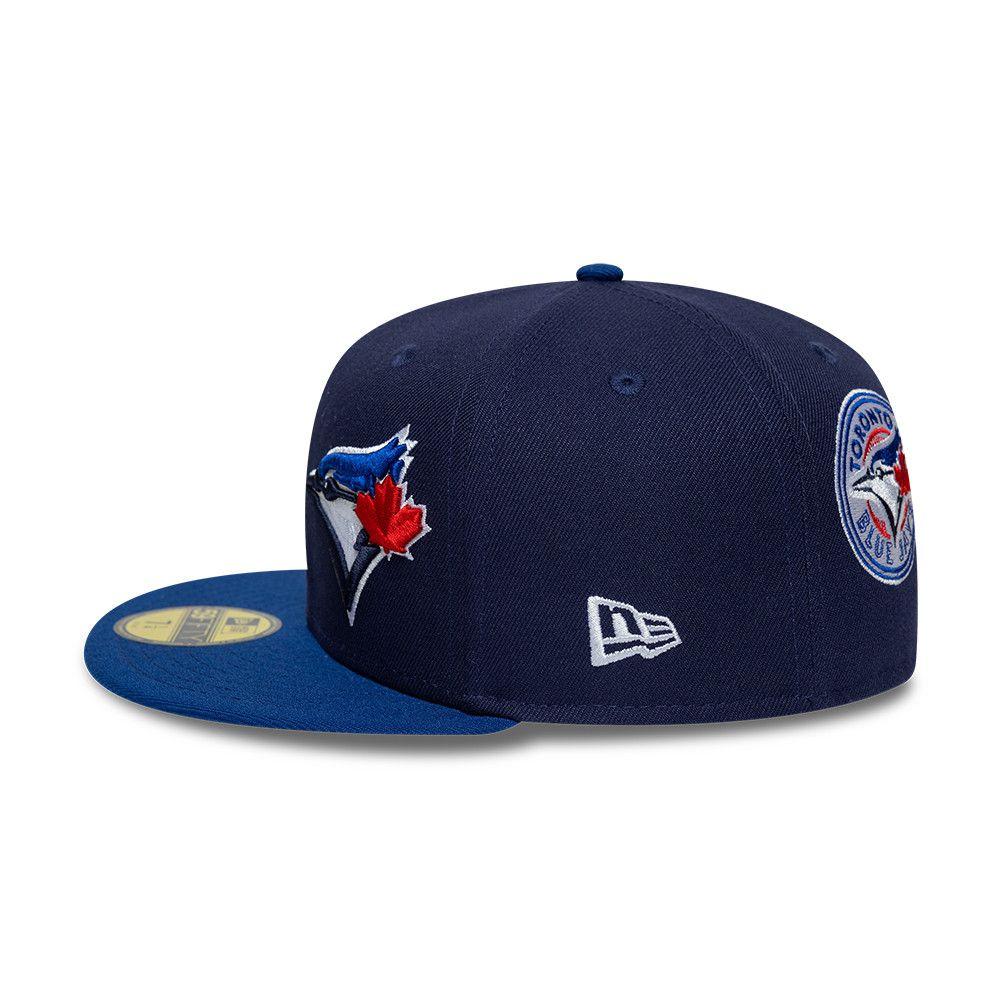 Gorra 59Fifty MLB Toronto Blue Jays MLB Multi Logo Azul - 60956690-3
