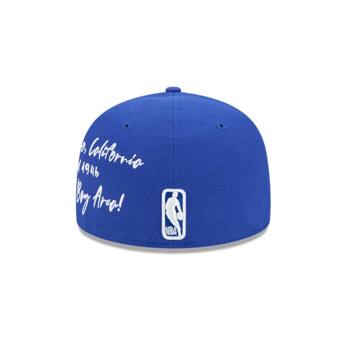 Gorra 59Fifty Golden State Warriors NBA Team Verbiage Blue - 60573639-5