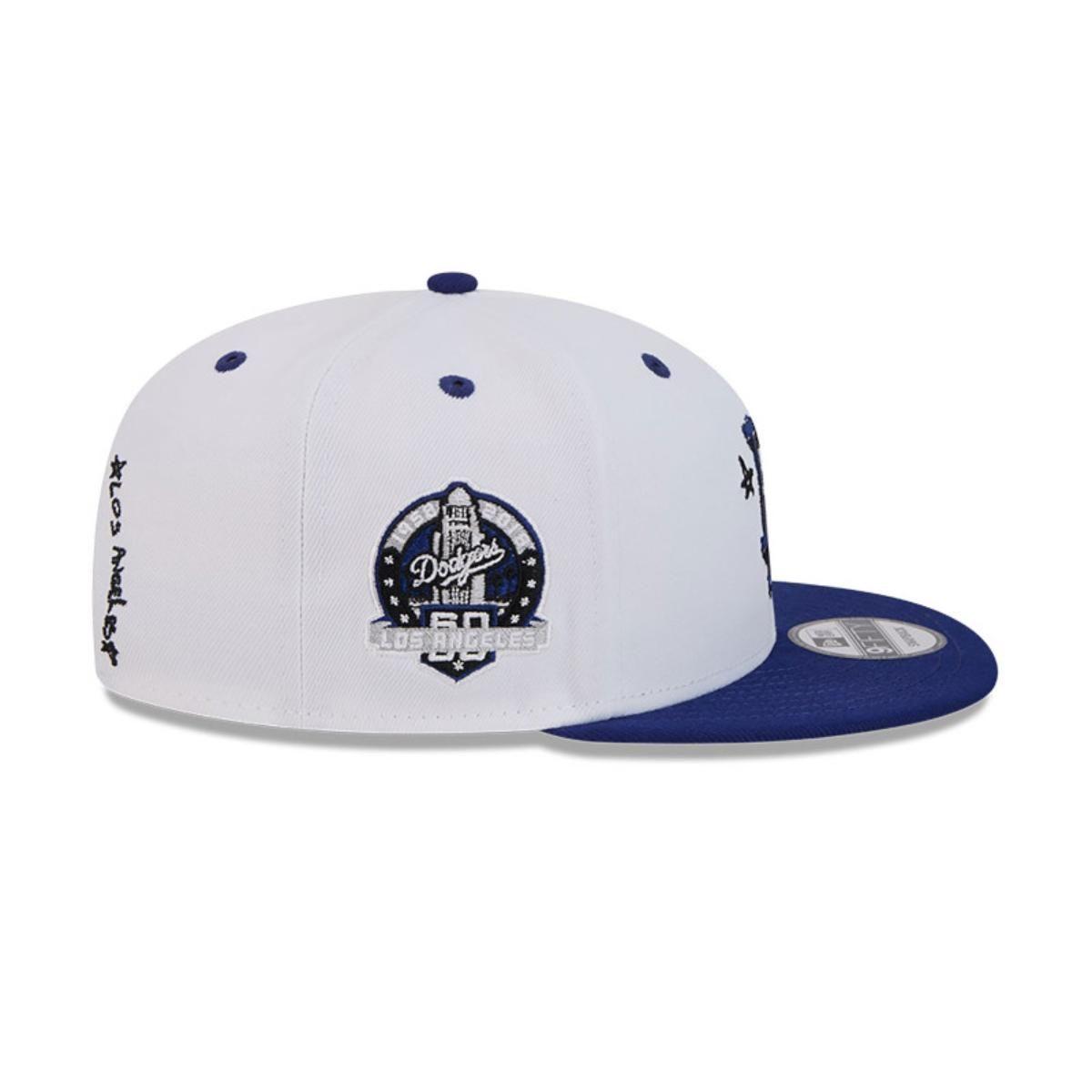 Gorra 9Fifty Los Angeles Dodgers MLB Official Doodles White - 60573555-3