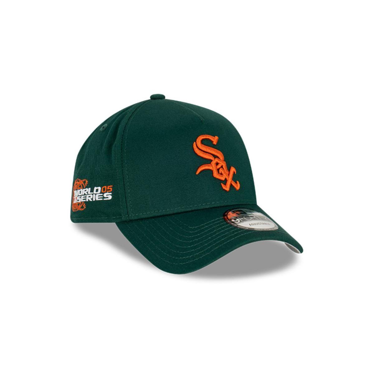 Gorra 9Forty MLB Chicago White Sox Side Patch Dark Green - 60416095-0