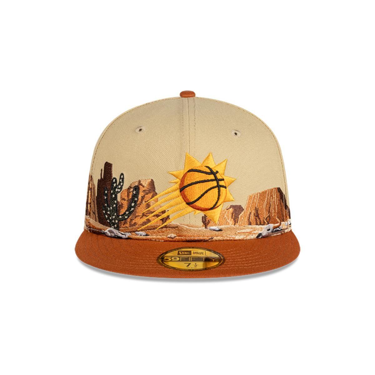 Gorro 59fifty NBA Phoenix Suns Team Landscape Light Beige - 60504409-1