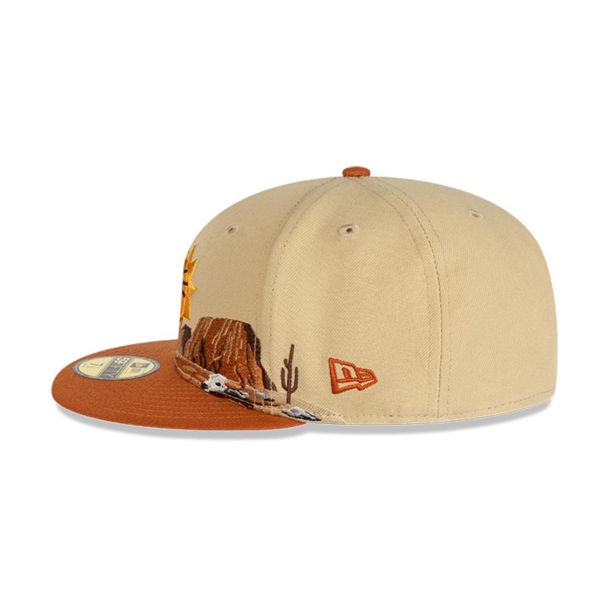 Gorro 59fifty NBA Phoenix Suns Team Landscape Light Beige - 60504409-2