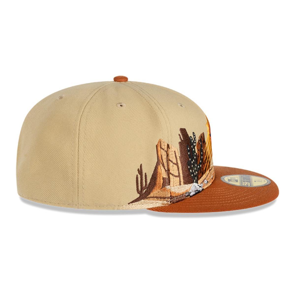 Gorro 59fifty NBA Phoenix Suns Team Landscape Light Beige - 60504409-3