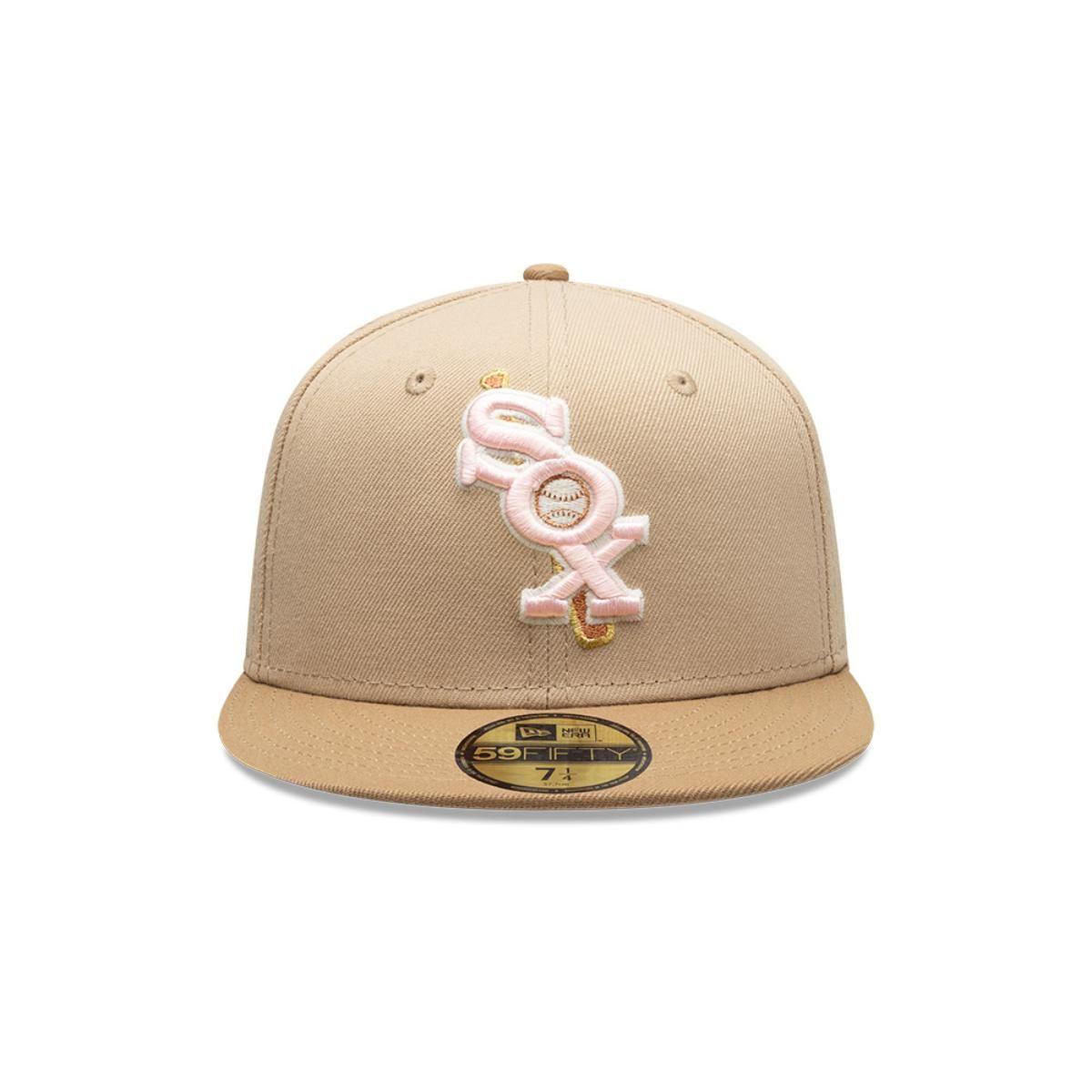 Gorra 59Fifty Chicago White Sox Pink Khaki Beige - 70861659-2