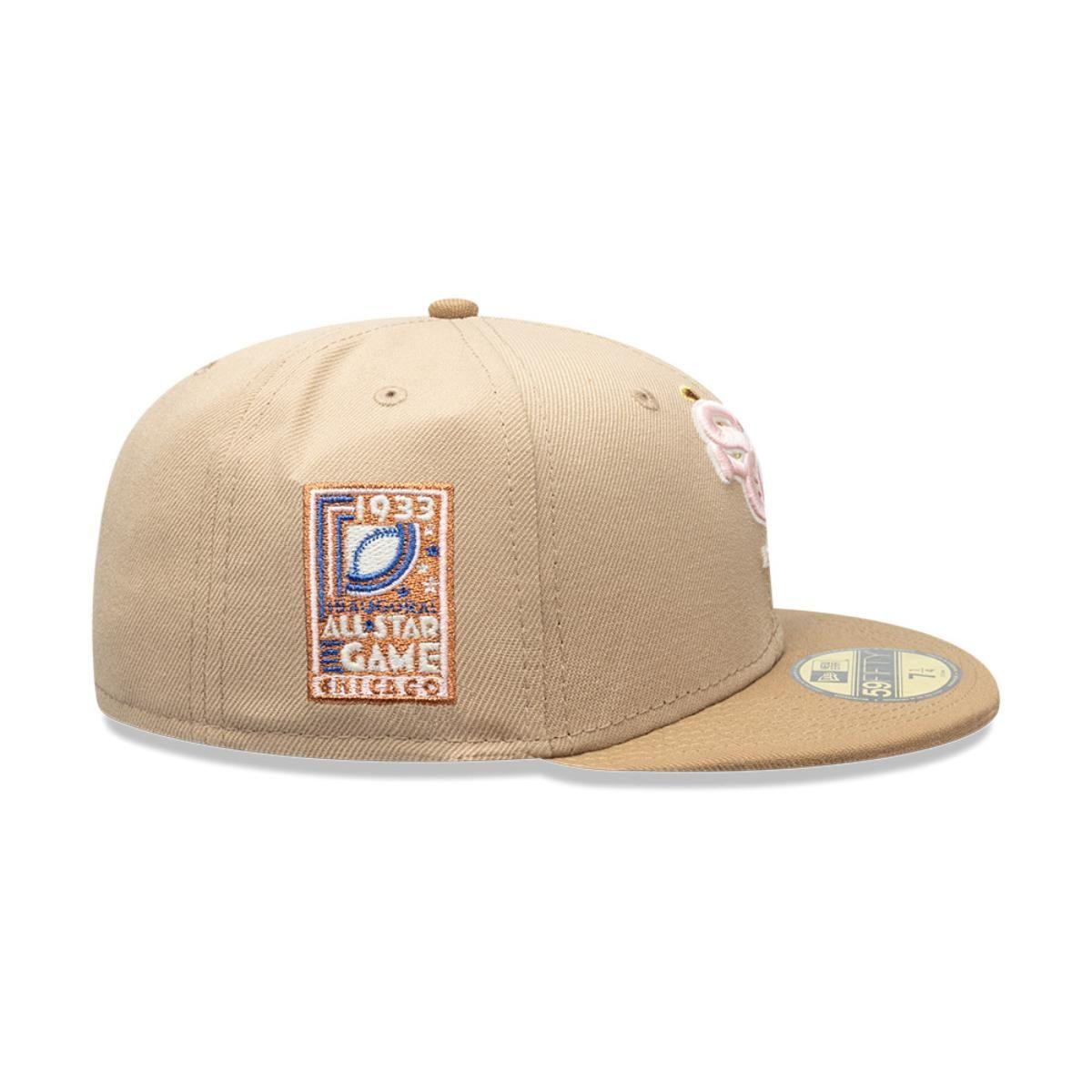 Gorra 59Fifty Chicago White Sox Pink Khaki Beige - 70861659-3