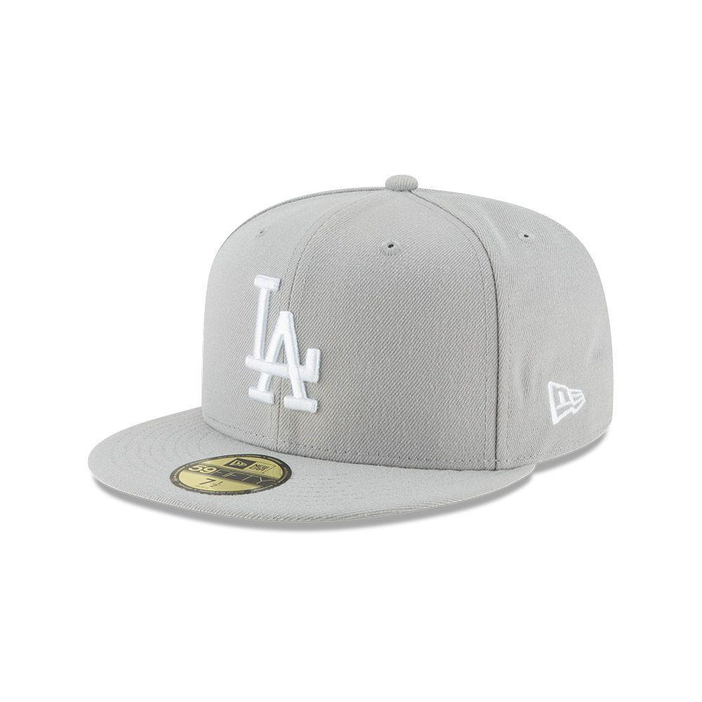 Jockey Los Angeles Dodgers MLB 59Fifty Grey  - 11591145-0