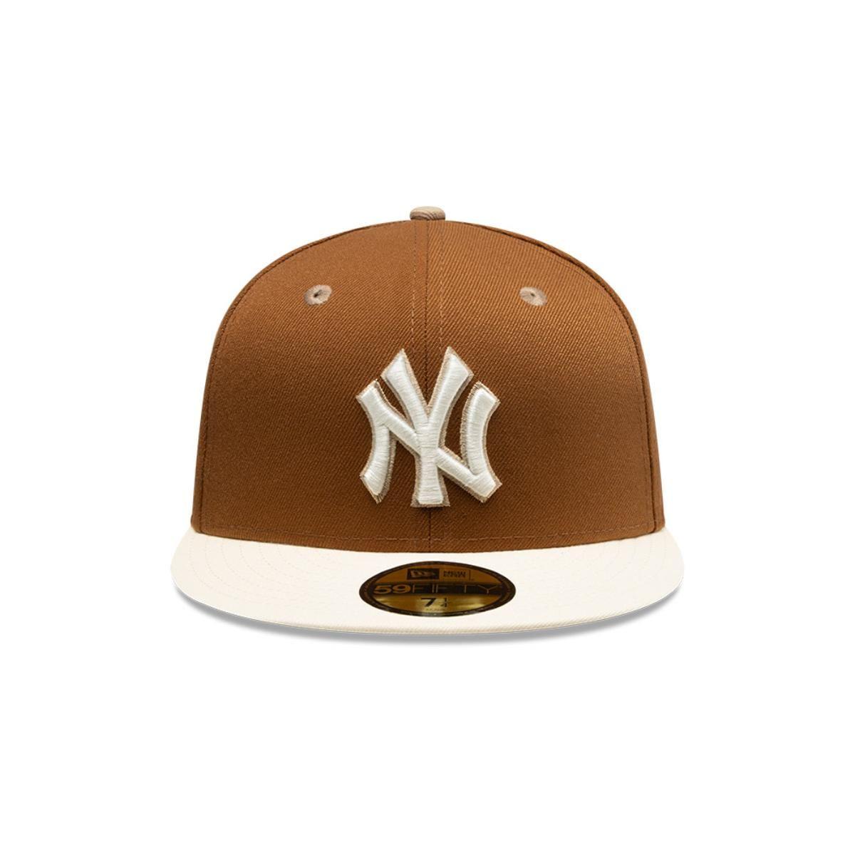 Gorra 59Fifty New York Yankees MLB Pancakes Brown - 14538370-2