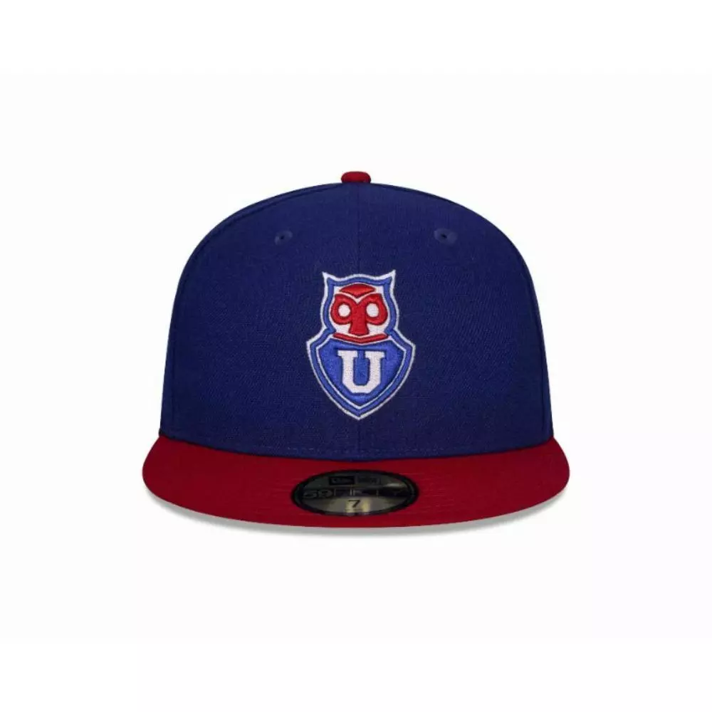 Jockey U de Chile Futbol 59Fifty Blue/Red - 13037708-2