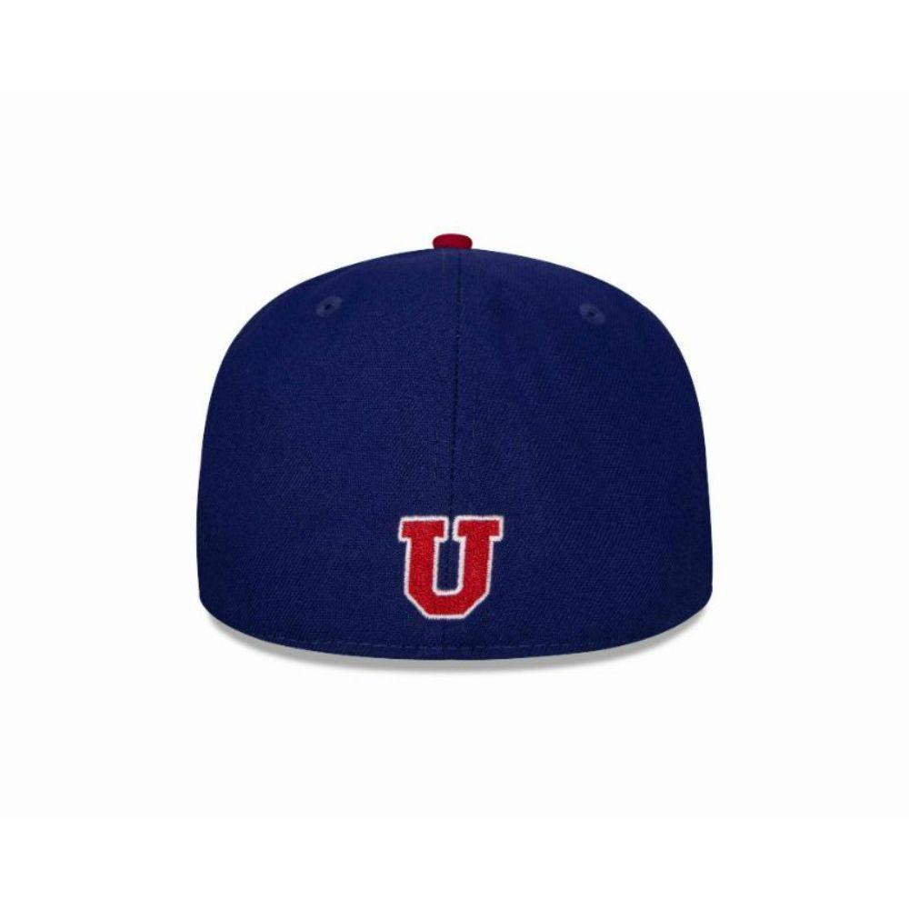 Jockey U de Chile Futbol 59Fifty Blue/Red - 13037708-3